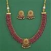 Antique Classic Necklace with Matte Gold Plating