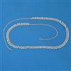 Antique Pearl Belt with Rhodium Plating