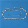 Antique Pearl Belt with Rhodium Plating