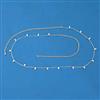 Antique Pearl Belt with Rhodium Plating