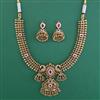 Antique Birds Necklace with Matte Gold Plating