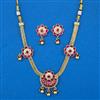 Antique Classic Necklace with Matte Gold Plating