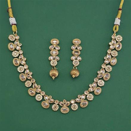 Antique Classic Necklace with Gold Plating