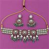Antique Classic Necklace with Mehndi Plating