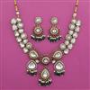 Antique Classic Necklace with Mehndi Plating