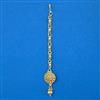 Antique Plain Gold Tikka with Gold Plating