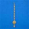 Antique Plain Gold Tikka with Gold Plating