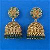 Antique Jhumki with Matte Gold Plating