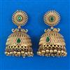 Antique Jhumki with Matte Gold Plating