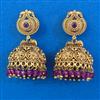 Antique Jhumki with Matte Gold Plating