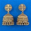 Antique Jhumki with Matte Gold Plating