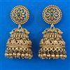 Antique Birds Earring with Matte Gold Plating