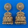Antique Birds Earring with Matte Gold Plating