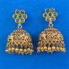 Antique Jhumki with Matte Gold Plating
