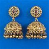 Antique Jhumki with Matte Gold Plating