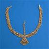 Antique Classic Damini with Matte Gold Plating