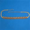 Antique Temple Belt with Matte Gold Plating