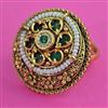 Antique Pearl Ring with Gold Plating