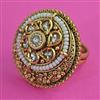 Antique Pearl Ring with Gold Plating