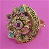 Antique Adjustable Ring with Gold Plating