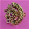 Antique Adjustable Ring with Gold Plating