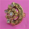 Antique Adjustable Ring with Gold Plating