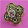 Antique Adjustable Ring with Gold Plating