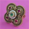 Antique Adjustable Ring with Gold Plating