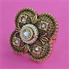 Antique Adjustable Ring with Gold Plating