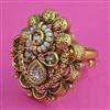 Antique Adjustable Ring with Gold Plating