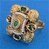 Antique Pearl Ring with Gold Plating