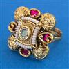 Antique Pearl Ring with Gold Plating
