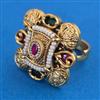 Antique Pearl Ring with Gold Plating