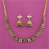 Antique Classic Necklace with Matte Gold Plating