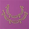 Antique Pearl Payal with Gold Plating