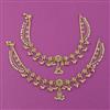 Antique Pearl Payal with Gold Plating