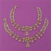 Antique Pearl Payal with Gold Plating