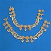 Antique Pearl Payal with Gold Plating