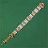 Antique Birds Hair Brooch with Matte Gold Plating