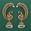 Antique Birds Earring with Matte Gold Plating