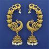 Antique Birds Earring with Matte Gold Plating