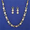Antique Delicate Necklace with Carat Plating