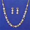 Antique Delicate Necklace with Carat Plating