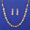 Antique Delicate Necklace with Carat Plating