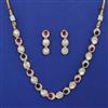 Antique Delicate Necklace with Carat Plating