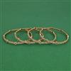 Antique Delicate Bangles with Gold Plating