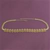 Antique Temple Belt with Matte Gold Plating