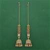 Antique Jhumki with Matte Gold Plating