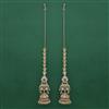 Antique Jhumki with Matte Gold Plating