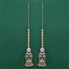Antique Jhumki with Matte Gold Plating